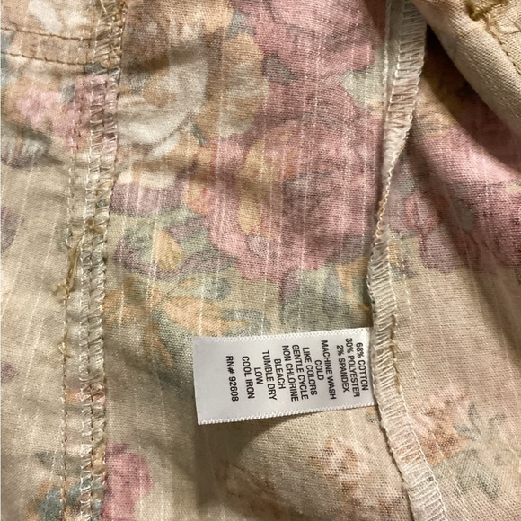 Passport’s Floral Print Jacket Size Medium - Picture 9 of 10